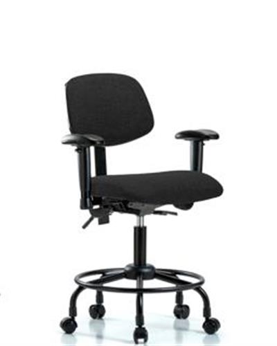 GSS41518 | Fabric Chair Desk Height with Round Tube Base Adju