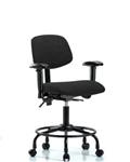 GSS41518 | Fabric Chair Desk Height with Round Tube Base Adju