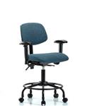 GSS41519 | Fabric Chair Desk Height with Round Tube Base Adju