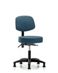 GSS41604 | Fabric Stool with Back Desk Height with Stationary