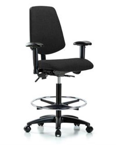 GSS41748 | Fabric Chair High Bench Height with Medium Back Ad