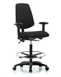 GSS41748 | Fabric Chair High Bench Height with Medium Back Ad