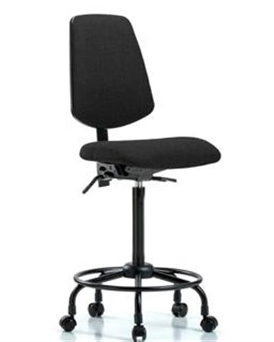 GSS41798 | Fabric Chair High Bench Height with Round Tube Bas