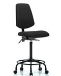GSS41798 | Fabric Chair High Bench Height with Round Tube Bas