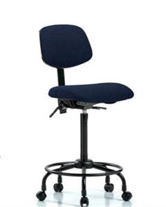 GSS41921 | Fabric Chair High Bench Height with Round Tube Bas