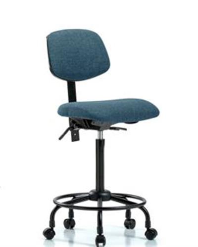 GSS41939 | Fabric Chair High Bench Height with Round Tube Bas
