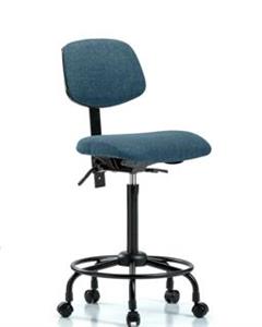 GSS41939 | Fabric Chair High Bench Height with Round Tube Bas