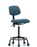 GSS41939 | Fabric Chair High Bench Height with Round Tube Bas
