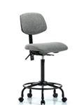 GSS41940 | Fabric Chair High Bench Height with Round Tube Bas