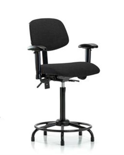 GSS41953 | Fabric Chair High Bench Height with Round Tube Bas