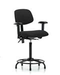GSS41953 | Fabric Chair High Bench Height with Round Tube Bas