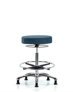 GSS41964 | Fabric Stool without Back Chrome High Bench Height