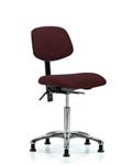 GSS42132 | Fabric Chair Chrome Medium Bench Height with Seat