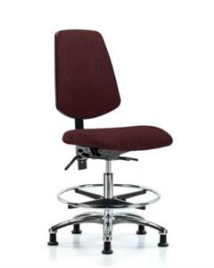 GSS42162 | Fabric Chair Chrome Medium Bench Height with Mediu