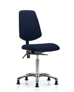 GSS42216 | Fabric Chair Chrome Medium Bench Height with Mediu