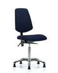 GSS42216 | Fabric Chair Chrome Medium Bench Height with Mediu