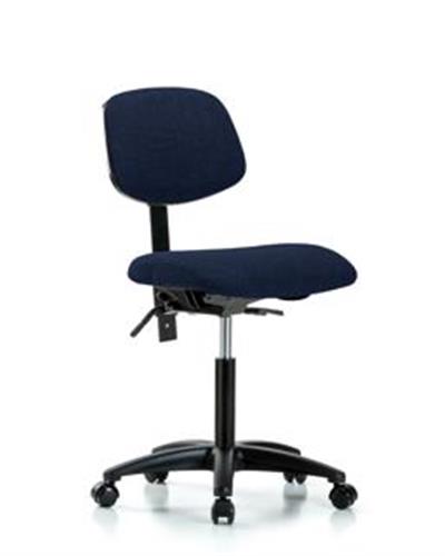 GSS42421 | Fabric Chair Medium Bench Height with Casters in N