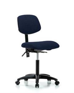 GSS42421 | Fabric Chair Medium Bench Height with Casters in N