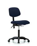 GSS42421 | Fabric Chair Medium Bench Height with Casters in N