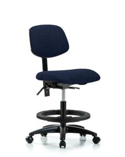 GSS42461 | Fabric Chair Medium Bench Height with Seat Tilt Bl