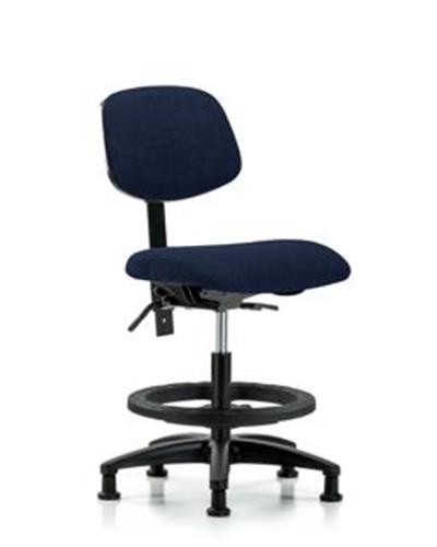GSS42466 | Fabric Chair Medium Bench Height with Seat Tilt Bl