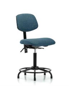 GSS42524 | Fabric Chair Medium Bench Height with Round Tube B