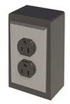 GSE433WS | Single Electrical Pedestal Standard