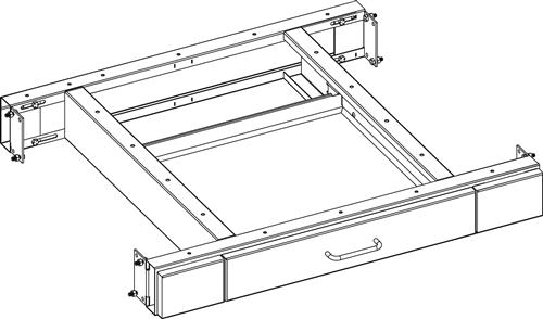GSJTPTBA-3622-1P | Apron Frame with Drawer 36 W