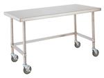 GSMWT306US | Mobile S.S. Work Table 30 D 60 W
