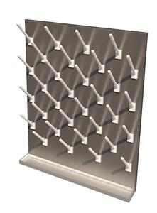 GSV3630 | Stainless Steel Pegboard 36 wide x 30 tall