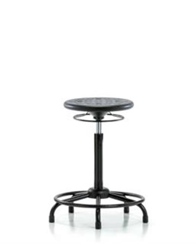 GSS46862 | Huron Polyurethane Stool with Round Tube Base High
