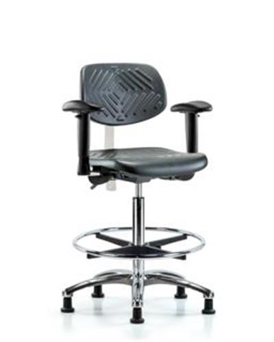 GSS46914 | Class 100 Polyurethane Clean Room Chair High Bench