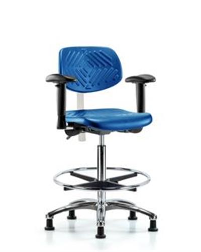 GSS46915 | Class 100 Polyurethane Clean Room Chair High Bench