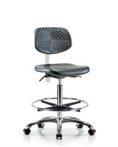 GSS46916 | Class 100 Polyurethane Clean Room Chair High Bench