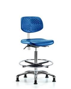GSS46919 | Class 100 Polyurethane Clean Room Chair High Bench