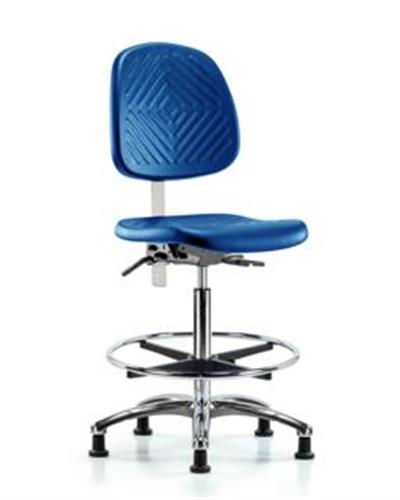 GSS46927 | Class 10 Polyurethane Clean Room Chair High Bench