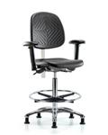 GSS46930 | Class 100 Polyurethane Clean Room Chair High Bench