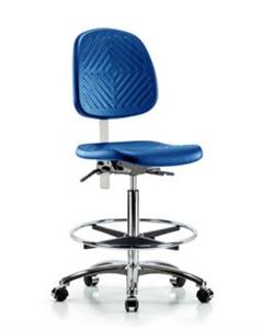 GSS46933 | Class 100 Polyurethane Clean Room Chair High Bench