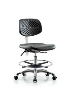 GSS46940 | Class 10 Polyurethane Clean Room Chair Medium Benc