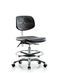GSS46940 | Class 10 Polyurethane Clean Room Chair Medium Benc