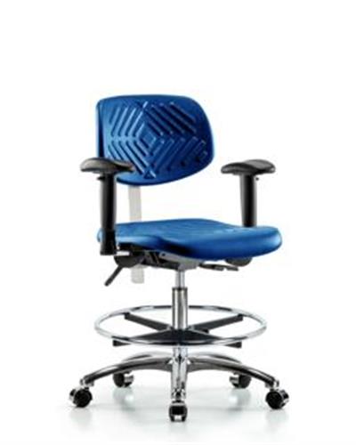 GSS46948 | Class 100 Polyurethane Clean Room Chair Medium Ben