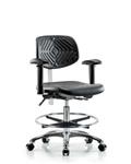 GSS46964 | Class 100 Polyurethane Clean Room Chair Medium Ben