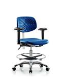 GSS46965 | Class 100 Polyurethane Clean Room Chair Medium Ben