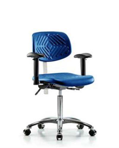 GSS46969 | Class 100 Polyurethane Clean Room Chair Medium Ben