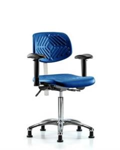 GSS46971 | Class 100 Polyurethane Clean Room Chair Medium Ben