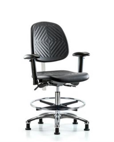 GSS46998 | Class 100 Polyurethane Clean Room Chair Medium Ben