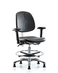 GSS46998 | Class 100 Polyurethane Clean Room Chair Medium Ben