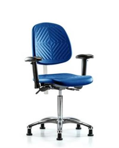 GSS47003 | Class 100 Polyurethane Clean Room Chair Medium Ben