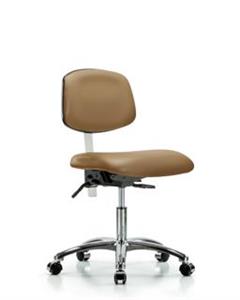 GSS42929 | Class 100 Vinyl Clean Room Chair Desk Height with