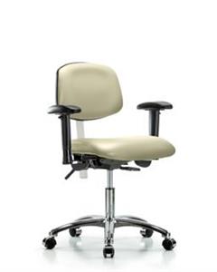 GSS42946 | Class 100 Vinyl Clean Room Chair Desk Height with